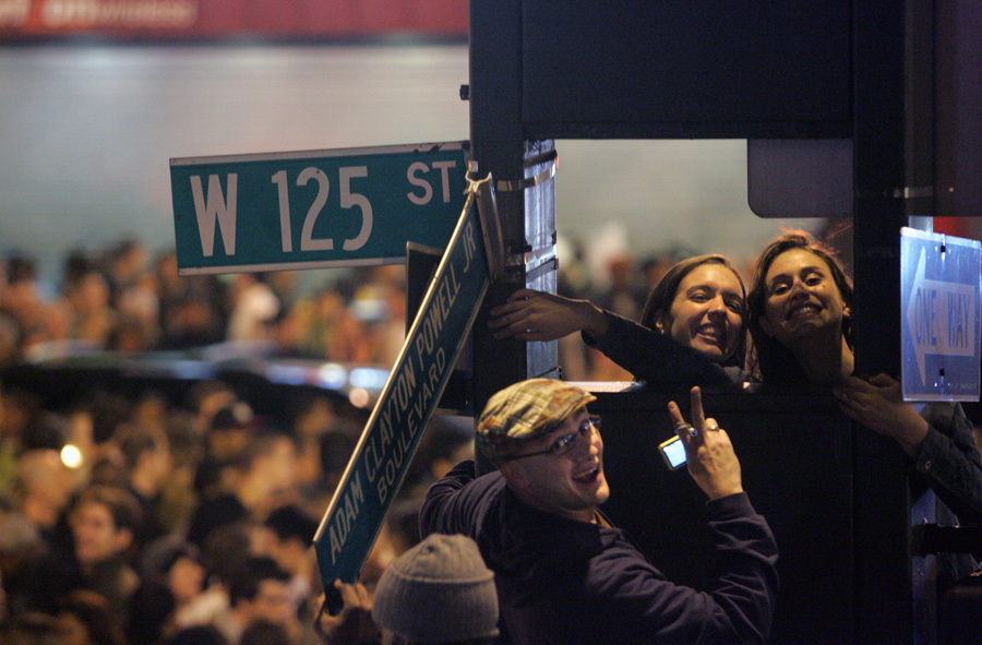 Election Night 2008, Harlem, NY