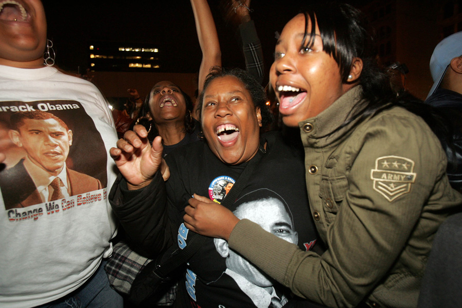 Election Night 2008, Harlem, NY